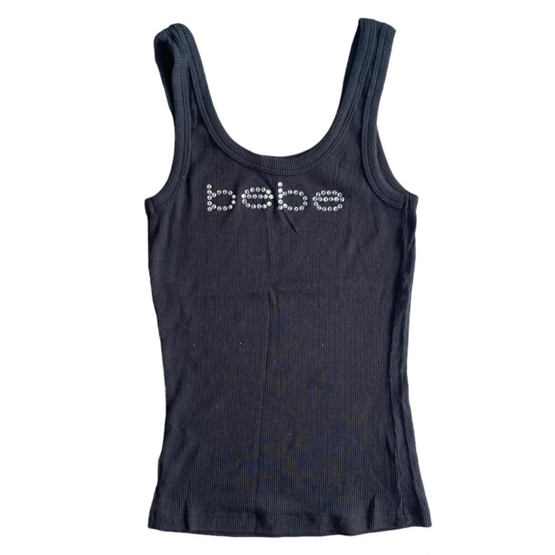 Vintage Sleeveless Tank Top Letters Summer Print Personality Crop top Sleeveless Slim Streetwear Punk Y2K Baby Tee Short Slee