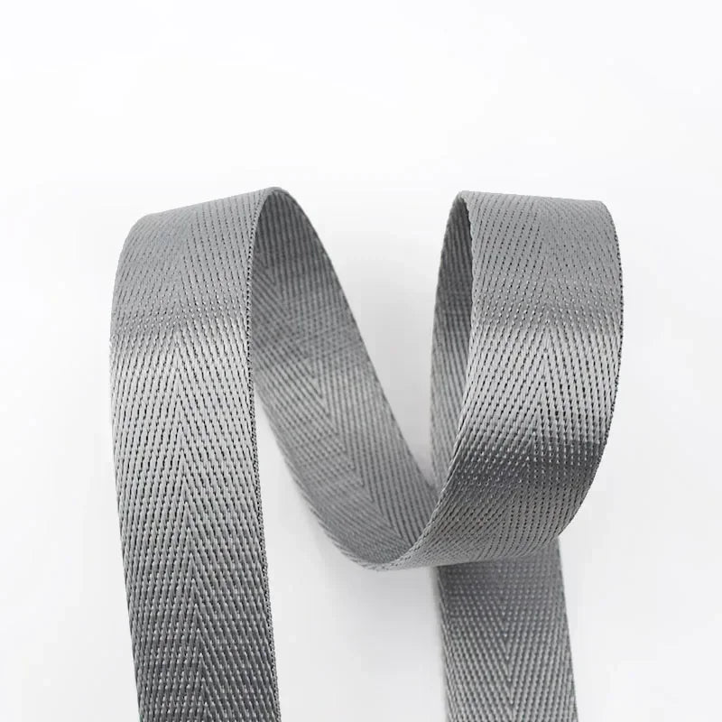 5/10M 1mm 20-38mm Nylon Ribbon Band Herringbone Pattern Webbing Tape Belt Backpack Strap DIY Bag Binding Fabric Sewing Access