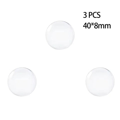 Door Knob Wall Shield Clear Soft Rubber Door Stopper Door Handle Bumper Mute Stickers Wall Protector Muffler Pad Protective P