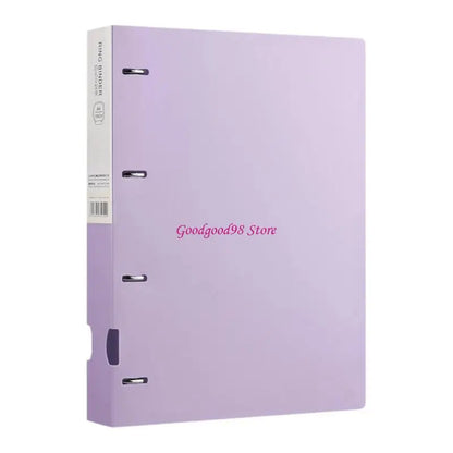 File Folders Display Book 4-Rings Binders 4 Hole Binders Folders for Students