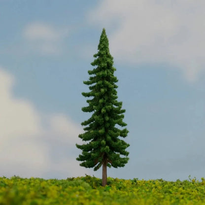 40pcs Model Trees Plastic Model Train Artificial Miniature Tree Scenery Railroad Decoration Building Landscape Accessories To