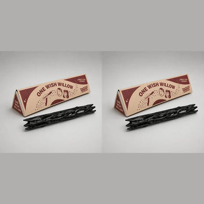 3D Printed Black Willow Stick Ornament Prop 10CM Obsession Black Willow Wishing Willow Magic Stick Decoration Figurines Gift 