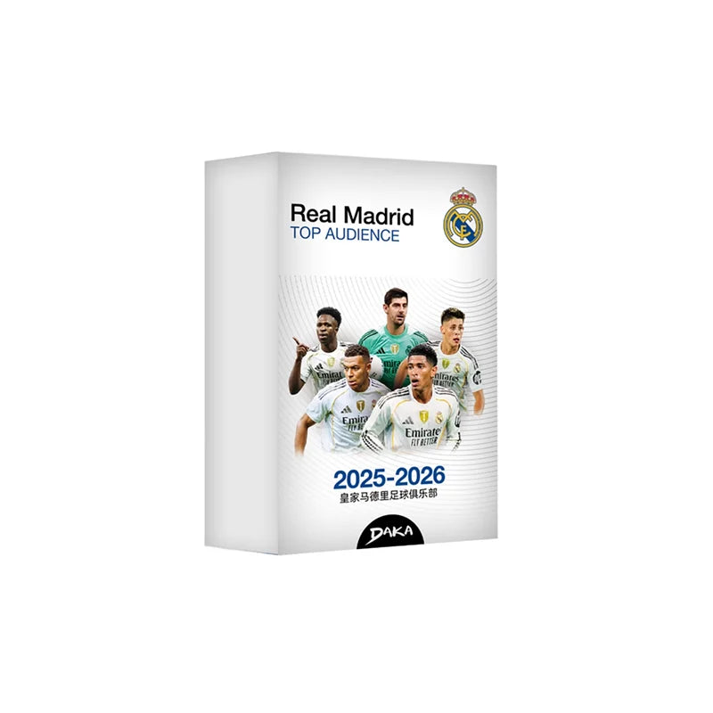 2025-2026 Daka Messi Mbappe Yamal Football Collection Card Real Madrid Barcelona Manchester Juventus Ale Milano Star Player C