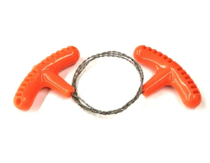 Manual Hand Steel Travel Tools Outdoor Camping Hiking Rope Chain Saw Practical Portable Emergency Survival Gear Steel Wire Ki