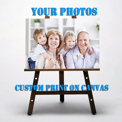Custom Print Canvas Painting By Your Photo Canvas Poster Personal Gift Customize Figure Animal Pets Pictures Home Decor Print