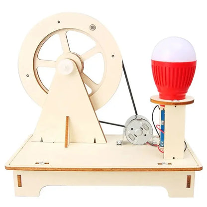 Hand-cranked Generator Student Science and Technology Children's Handmade Diy Material Random Color