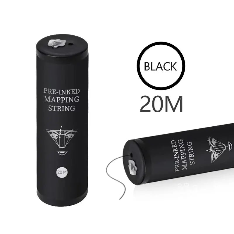 20M Elastic String Permanent Makeup Tattoo Supplies For Eyebrows Microblading Pre-Inked Mapping Tool Making Eyebrow String Li