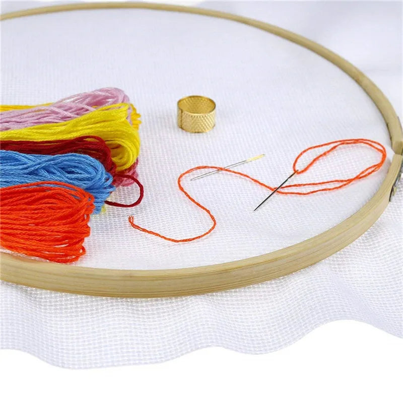 11CT 14CT Aida Cloth 30x30cm 30x45cm Cotton Embroidery Cross Stitch Fabric DIY Needlework Sewing Handcraft Cloth For Women Mo
