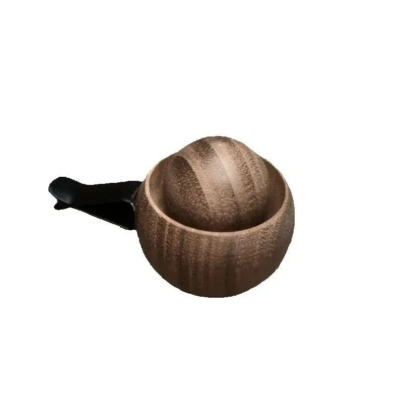 Car & Home Essential Oil Diffuser - Made of Wood Mini Cute Natural Fragrance Diffuser Suitable for Bedroom Living Room Bathro