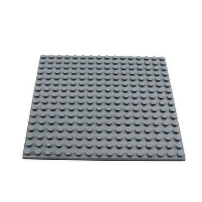 1 Piece 16x16 Double-sided Base Plates MOC Building Blocks Educational Baseplate Compatible with Lego