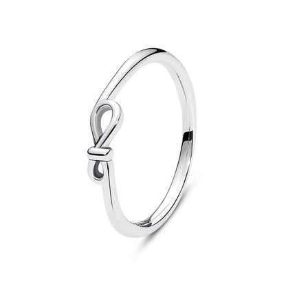 Original 925 Sterling Silver Ring Love Heart Pave CZ Crystal Stackable Rings For Women Wedding Engagement Birthday Gift Jewel