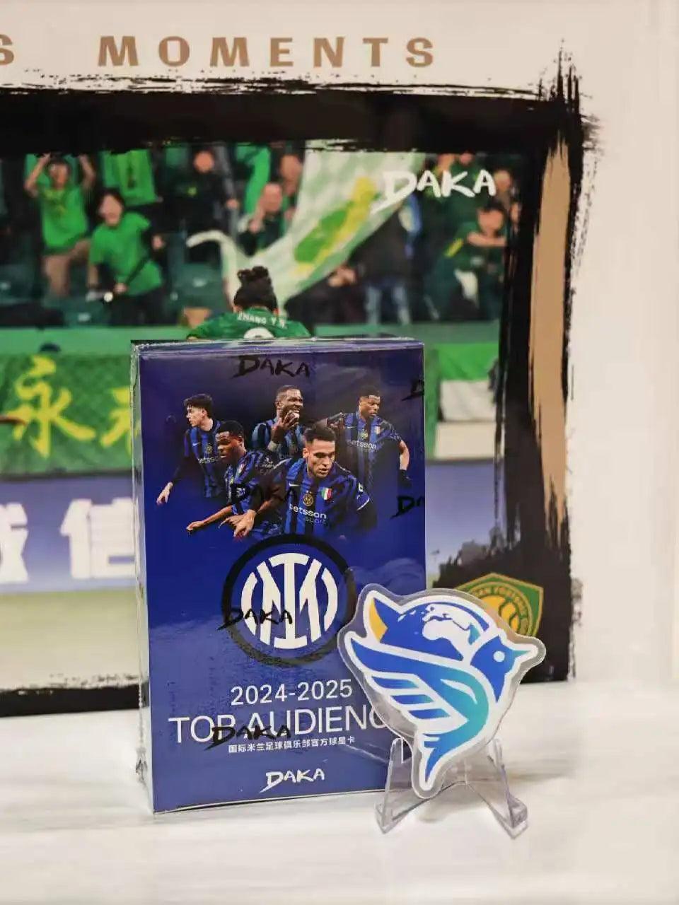 Daka 2025-2026 Trading Cards Top Audience Machester Cuty Juventus Ac Milan Internazionale Milano Football Star Official Box G
