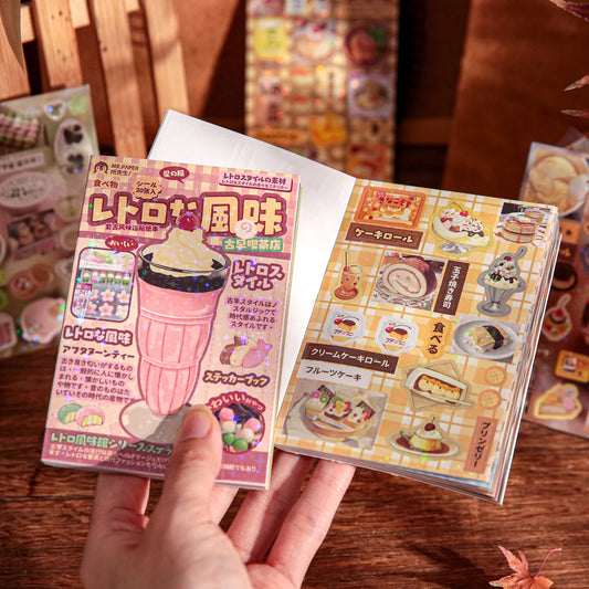 Mr. Paper 2Style 30Sheets/book Vintage Flavors Gallery Series Sticker Book Creative Handbook DIY Scrapbook Framed Albums