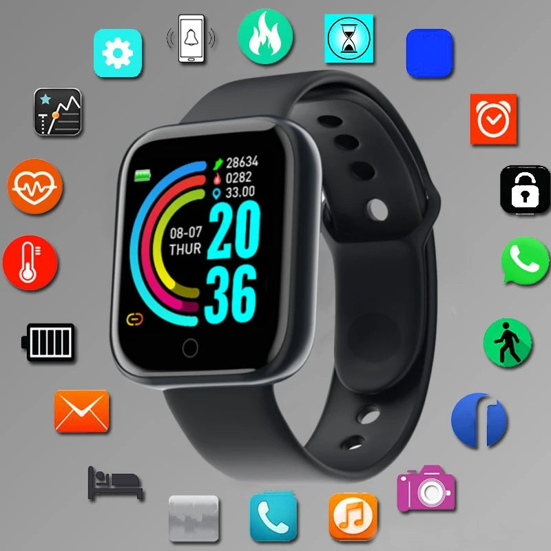New Smart Watch Wristwatch Women Fitness Sport Bracelet Bluetooth Connected