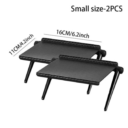TV Screen Top Storage Shelf Adjustable Computer Monitor Desktop Screen Top Storage Rack Router Shelf Rack Home Organizer - A-