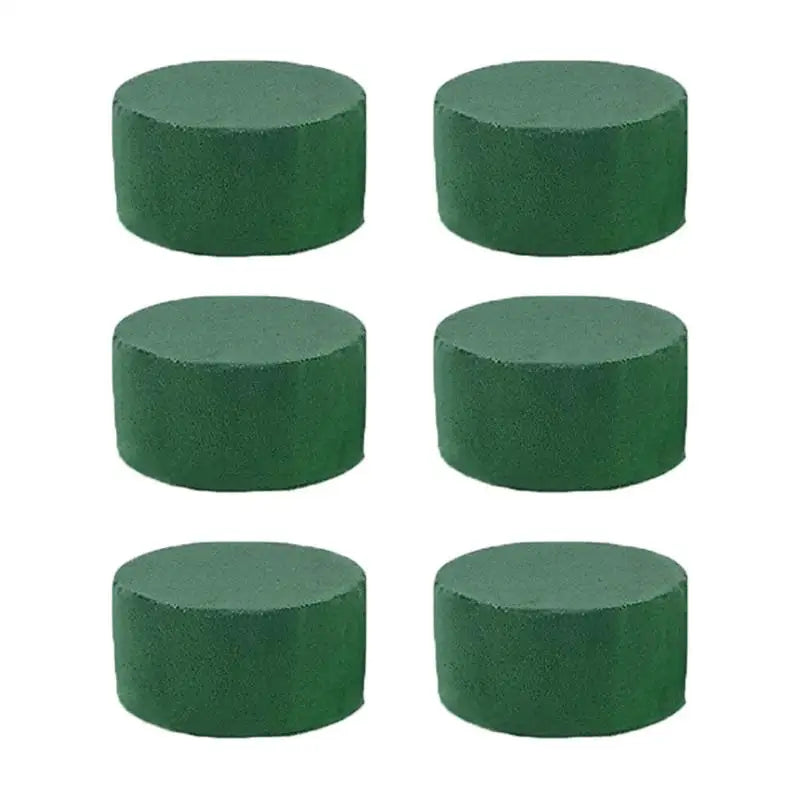 6Pcs Floral Foam Blocks for Fresh and Artificial Flowers Dry Wet Flower Mud Flower Arrangement Home Party Holiday Decorations