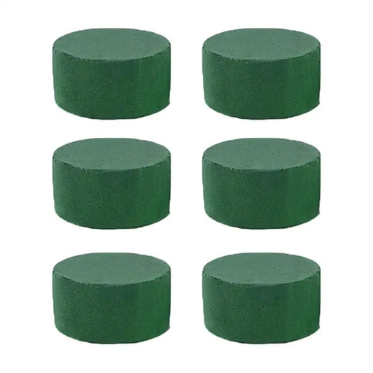 6Pcs Floral Foam Blocks for Fresh and Artificial Flowers Dry Wet Flower Mud Flower Arrangement Home Party Holiday Decorations