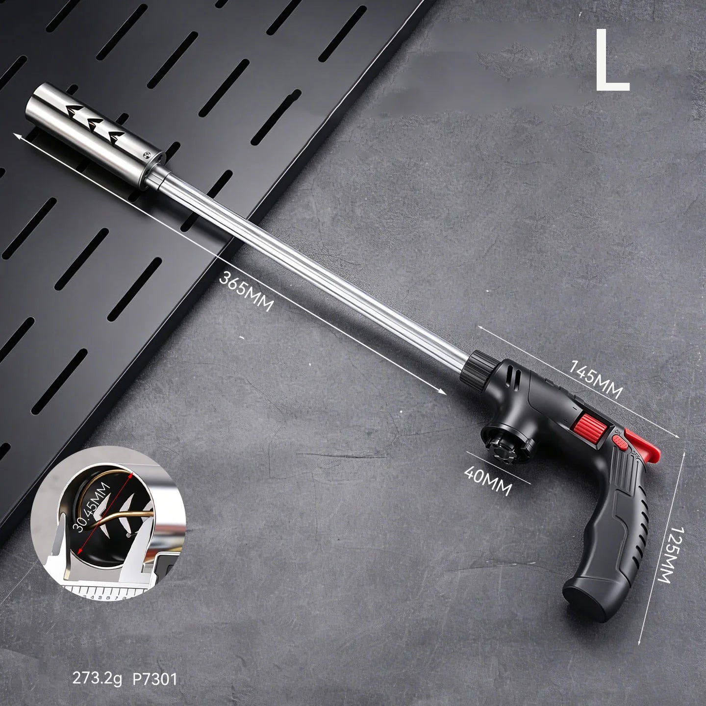 Extended Butane Torch Long Tube Gas Blow Torch For Outdoor Camping BBQ Soldering Welding Kitchen Cooking Hand Tool