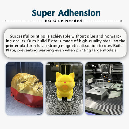 Snapmaker U1 Low Temp 3D Printer Cool Plate Double-Sided Printing Sheet for PLA/PETG Strong Adhesion 3D Printer Build Surface