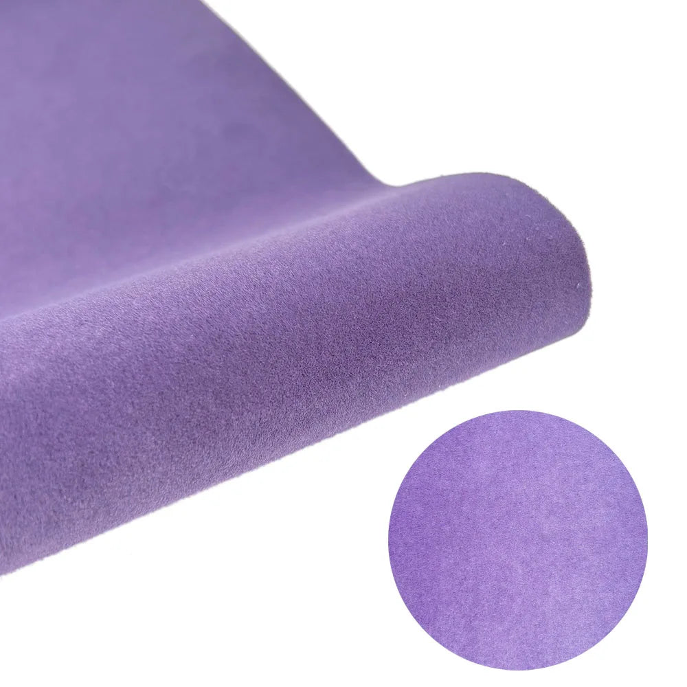 20 X 15 cm / 20 X 145 cm / 40 X 145 cm Self-adhesive Velvet Flock Liner Jewelry Contact Paper Craft Fabric Sticker Multi Colo