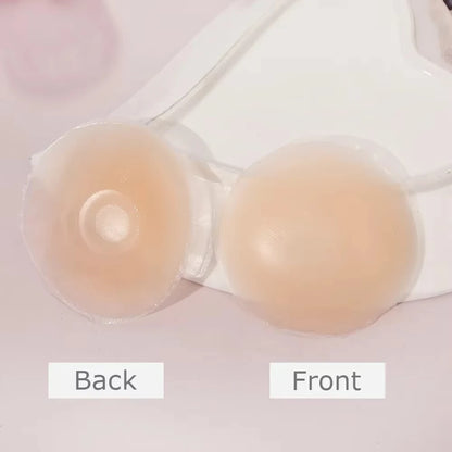 New Reusable Silicone Nipple Cover for Women Bra Sticker Breast Petal Strapless Bra Invisible Boob Pads Chest Pasties Intimat