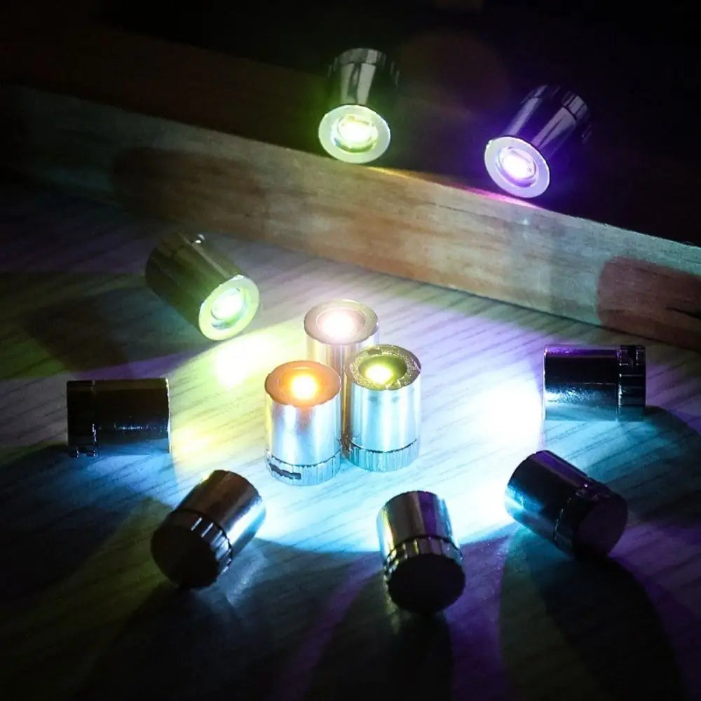 10Pcs Small Mini LED Light Battery Powered Colorful Light Bulb Electronic Toys Accessories Party New Year Holiday Decoration
