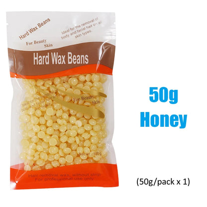 500g/200g/50g Hard Wax Beans for Hair Removal Body European Brazilian Pearl for Wax Warmer Waxing Beans for Wax Heater Machin