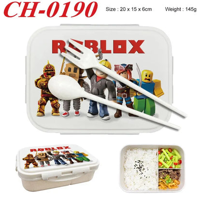 Robloxs Bento Lunch Box Game Figure Printed Lunch Box s Food Storage Containers Birthday Gifts - CH-0190