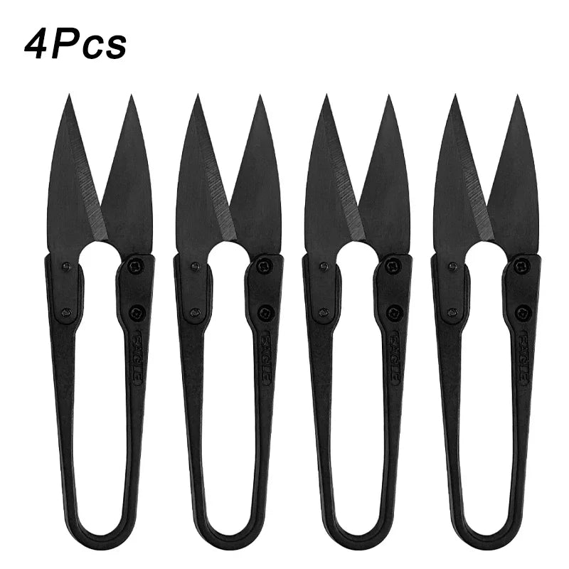 5/4/3/2/1pcs Sewing Scissors U Sewing Clipper Beading Thread Cutter Trimming Threads Stitch Supplies Embroider Fabric Scissor