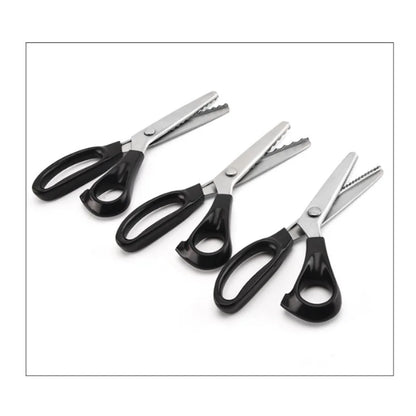 DIY Necessary Sewing Tools Tailor's Scissors 3/5/7mm Wave Lace Dressmaker's Shears Stainless Steel Hand Scissors