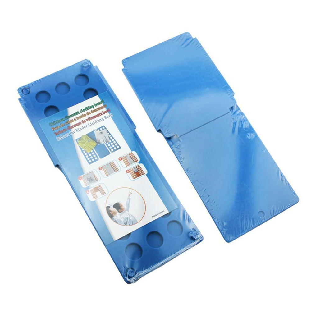 Plastic Folding Clothes Board Easy and Fast Kids Laundry Folder Folding Shirt Board Home Storage Tools for Quick Folding Clot
