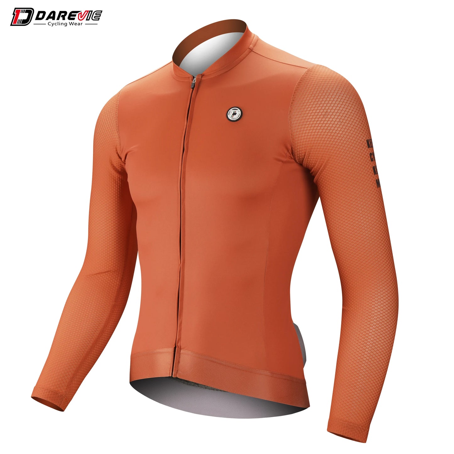 DAREVIE Cycling Jersey Small Size SPF 50+ Training Level Men Women Long Sleeves Cycling Jersey Breathable Man Cycling Maillot