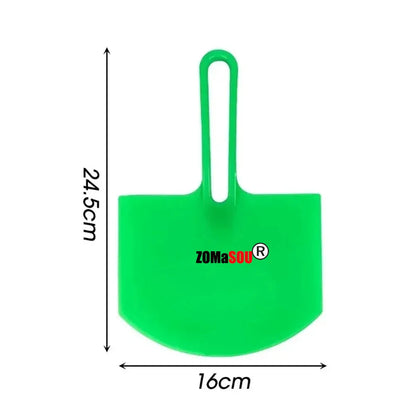 1/2Pcs Curved Bucket Scoop Scraper Spackle Paint Putty Knife Drywall Finishing Plaster Scraping Decals Patch Construction Too