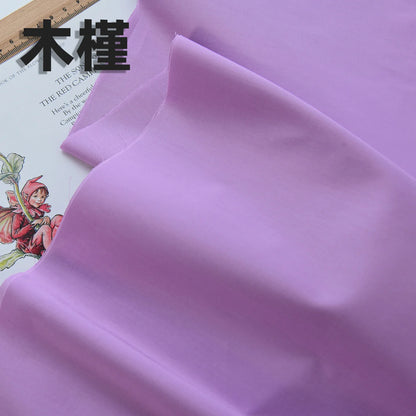 140x50cm 60s Pure Cotton Fabric Solid Color Plain Weave Cloth for Clothing DIY Craft Sewing Cloth - Hibiscus