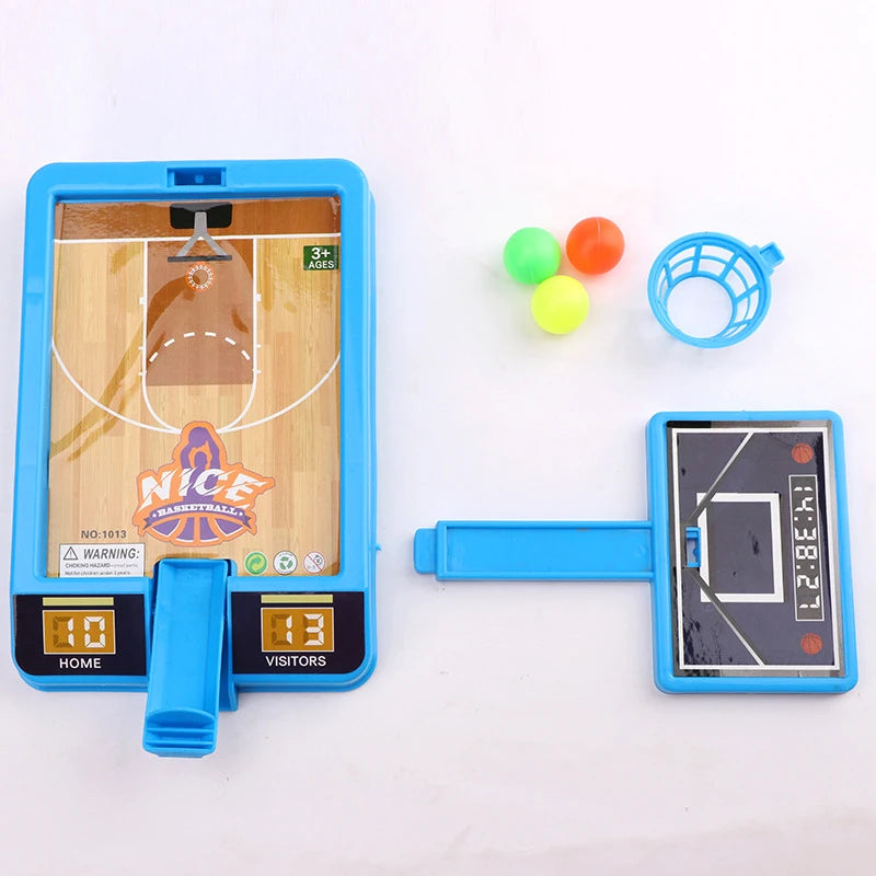 Board Game Mini Basketball Finger Shooting Machine Party Table Interactive Sport Games Parents Children Boys Girls Desktop To