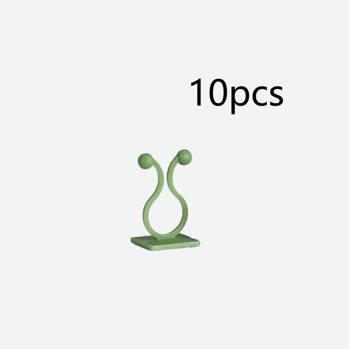 10 plant climbing wall fixing clips, vine fixing clips, self-adhesive plant climbing wall fixing hooks without drilling holes