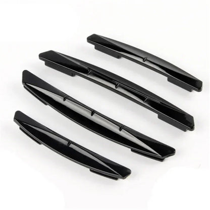 4Pcs/Set Car Door Side Anti-collision Decorative Guard Plate Anti-scratch, Car Anti-collision Strip