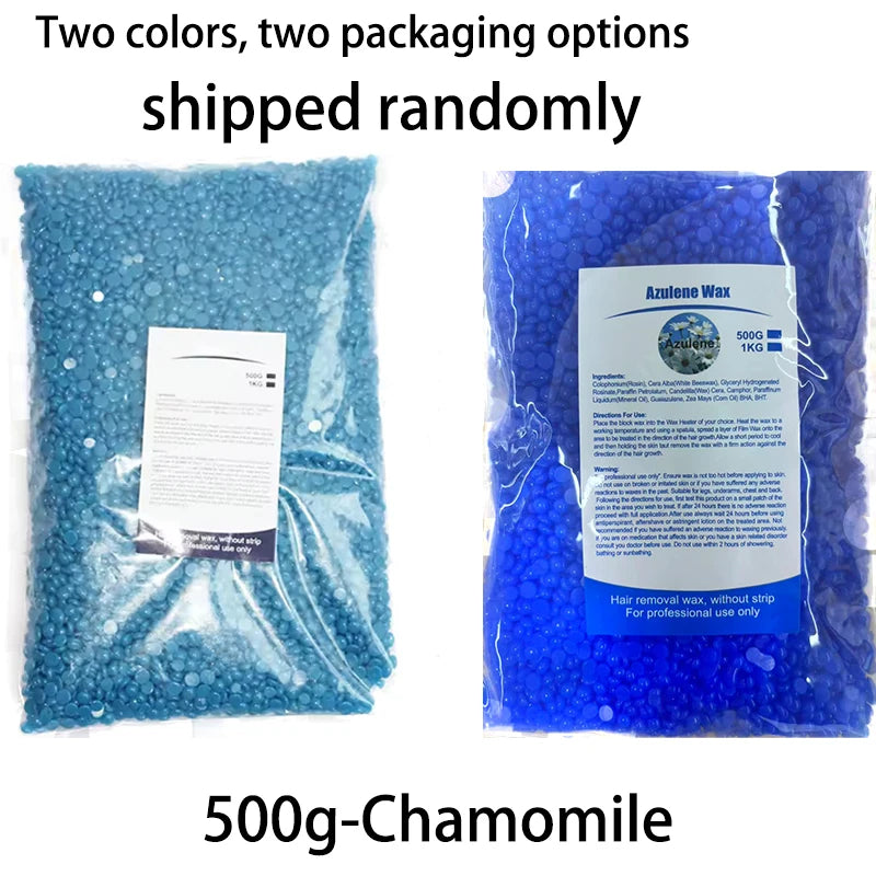 500g/200g/50g Hard Wax Beans for Hair Removal Body European Brazilian Pearl for Wax Warmer Waxing Beans for Wax Heater Machin