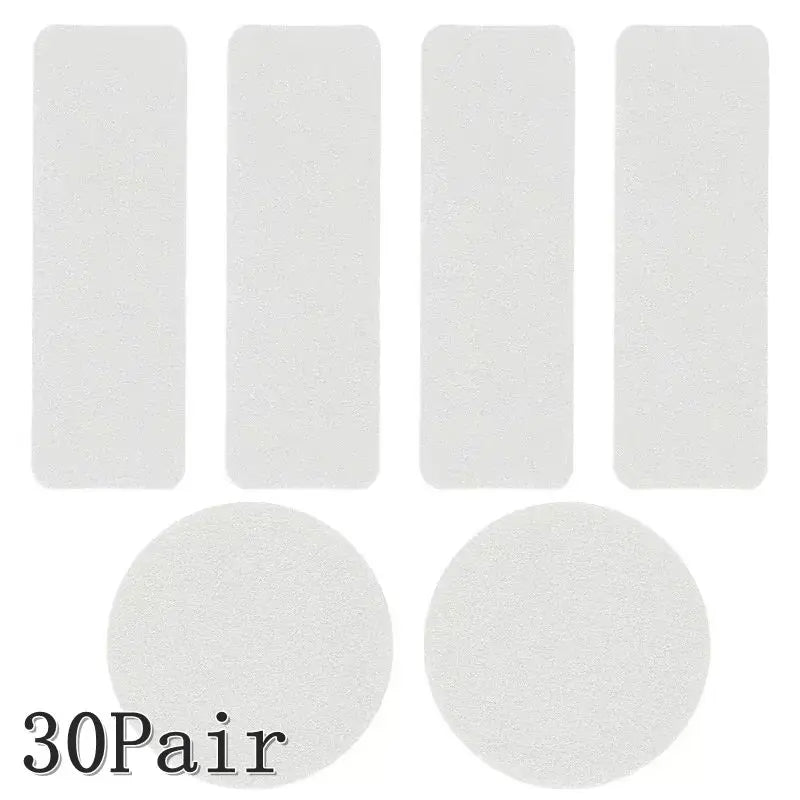 6pcs Sports Shoe Patches for Damaged Side Edges Inner Lining & Heel Wear - Shoe Repair Stickers for Extended Footwear Life - 