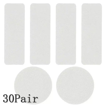 6pcs Sports Shoe Patches for Damaged Side Edges Inner Lining & Heel Wear - Shoe Repair Stickers for Extended Footwear Life - 