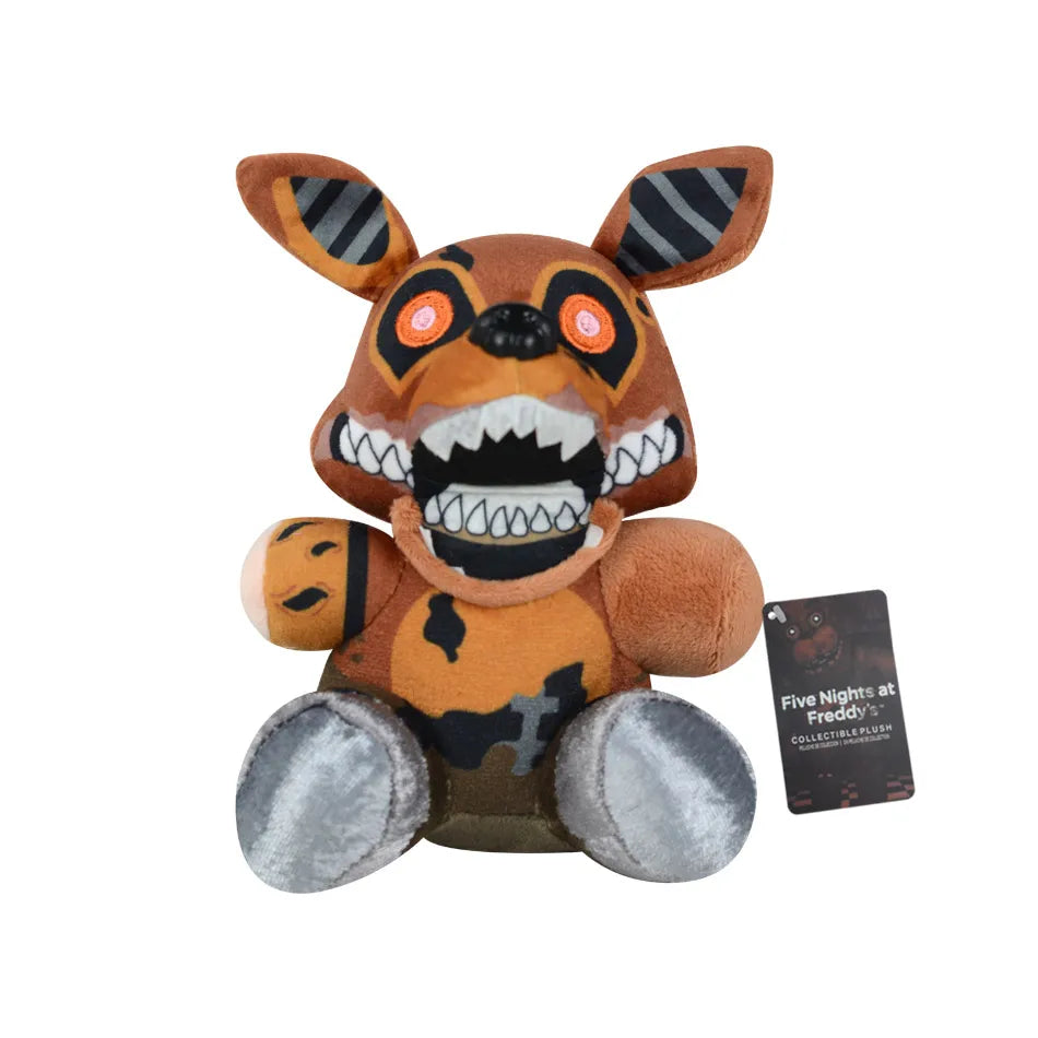 2025New FiveNight At Freddy Fnaf Cute Plush Toys Doll Bonnie Bear Foxy Cartoon Stuffed Dolls Freddy Toys For Children Fans Gi