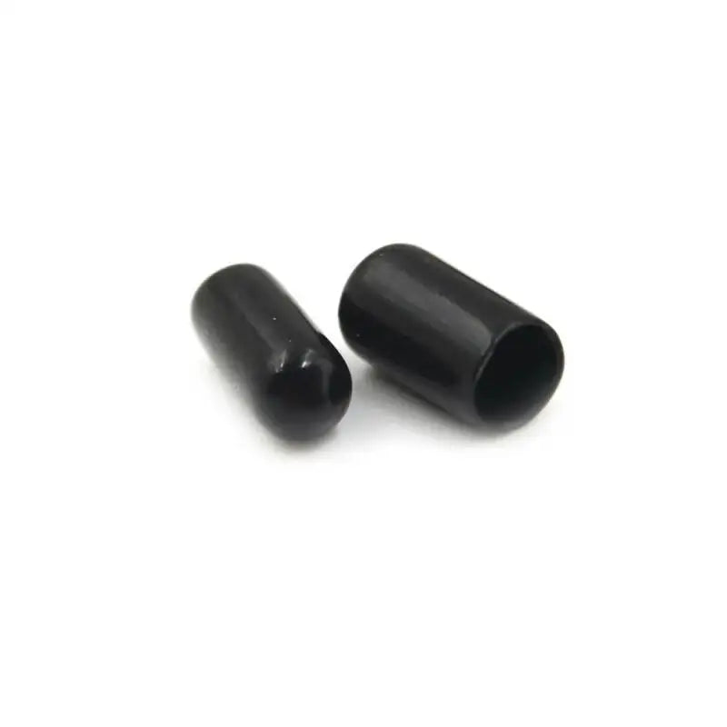 10-50pcs PVC Rubber End Caps, 3-25mm Threaded Pipe Caps, Steel Plastic Pipe Protector Tips, Assorted Size Kit