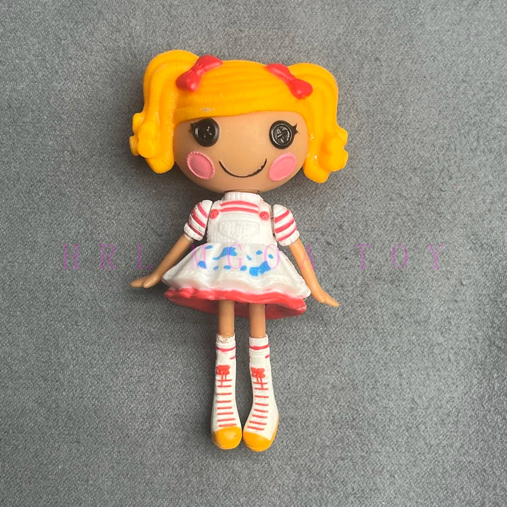 Original Lalaloopsy 8-10cm Little Sister and Pet Dolls PVC Holiday Gift Collection Pvc Toys - A21-1PC