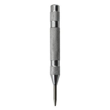 Automatic Center Punch Automatic Metal Punch Tool Woodworking Tools Loaded Marker Wood Chisel Joinery Carpenter Tool - Silver