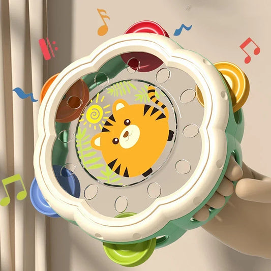 Baby Musical Instruments Drum Toys Montessori Learning Toys for Toddlers 1-3 Baby Early Hand Development Interactive Music To