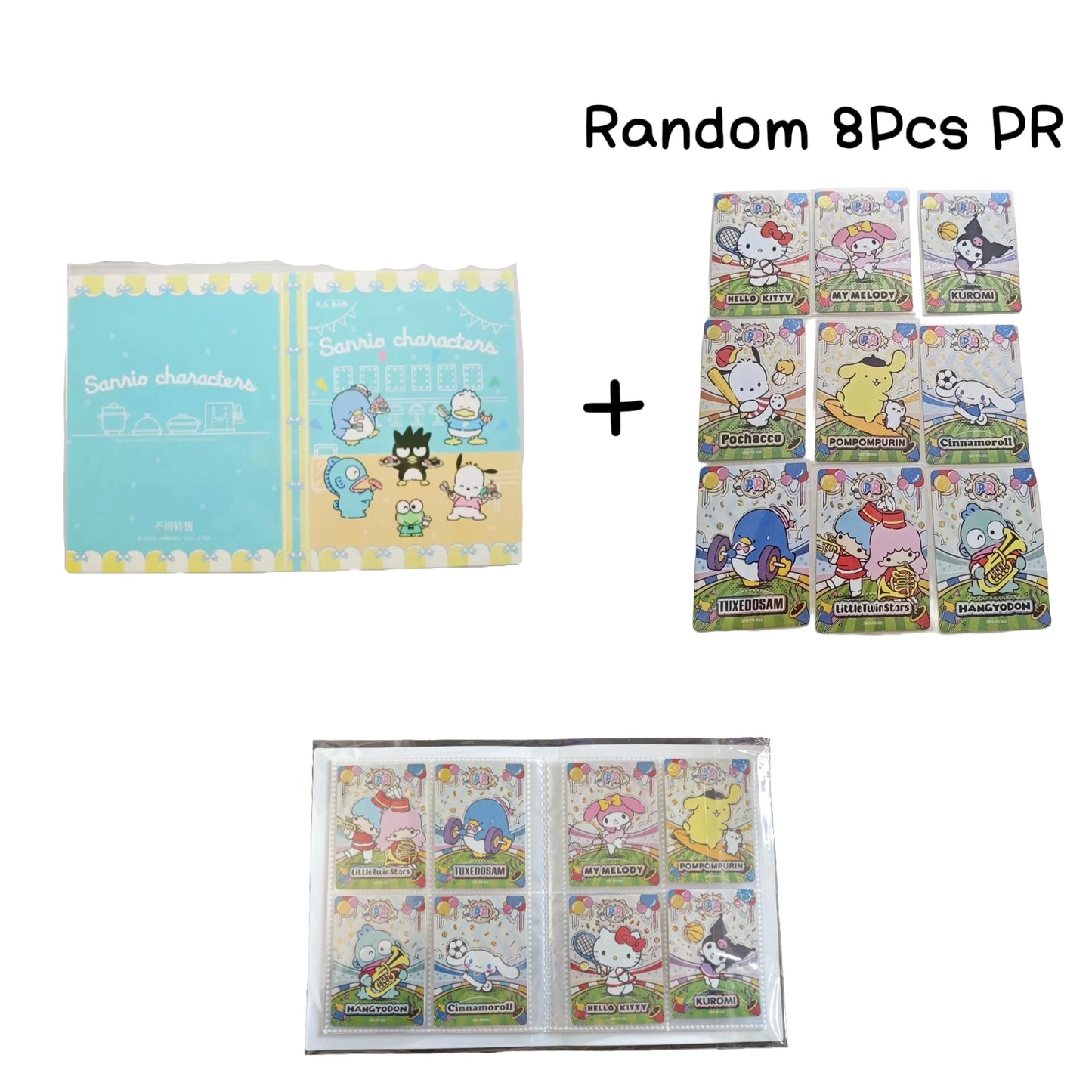 Original Box Card Sanrio Cute Anime Genuine Authorization Party Plan Characters Kuromi Kitty Melody Collection Birthday Gift