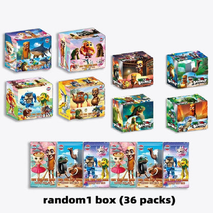 Italian Brainrot Collection Cards Trading Cards Game Card Battle Carte Toystung Sahur Tralalero Tralala For Fans Children Gif