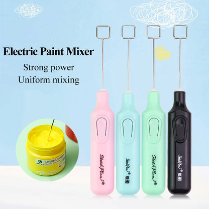 Electric Gouache Paints Mixer/Stirrer/Agitator Student/Artist Pigments Fast