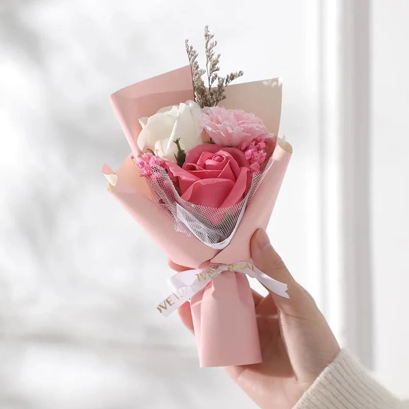 Mini Souvenir Artificial Flowers, Suitable for Weddings, Valentine's Day, Mother's Day, Graduation Ceremonies and Teachers' D