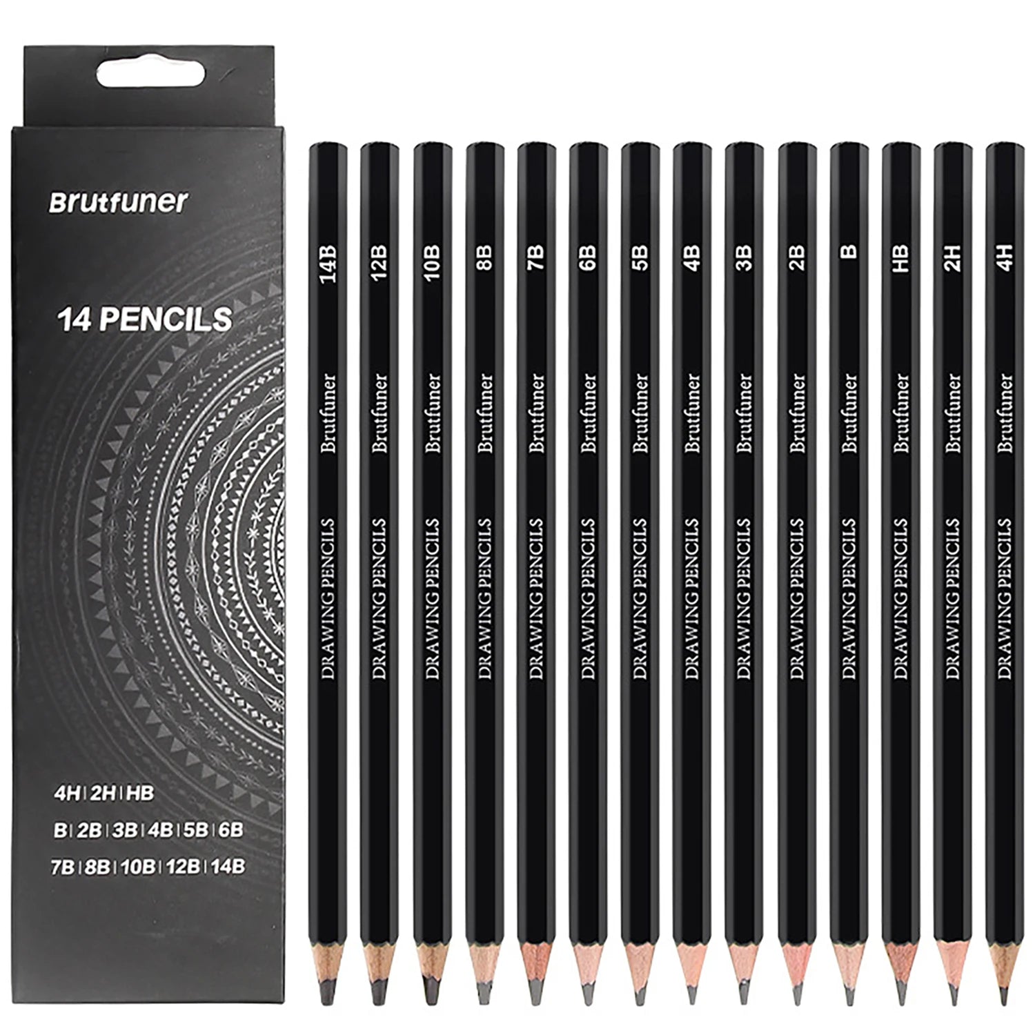14/18/29/38/44/64 PCS Drawing Set Sketching Kit,Sketch Pencils Art Supplies with Graphite,Charcoal,Blending Tools & Accessori